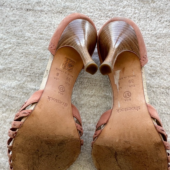 Nude shoe stock Brazilian shoes size 39 EU or 8 US EUC - Picture 8 of 9
